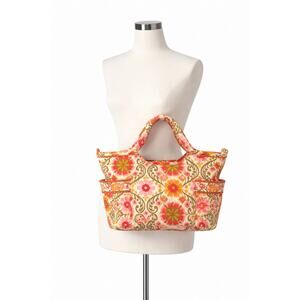 Vera Bradley Gabby Folkloric Retired Tote Bag NWT Quilted Purse